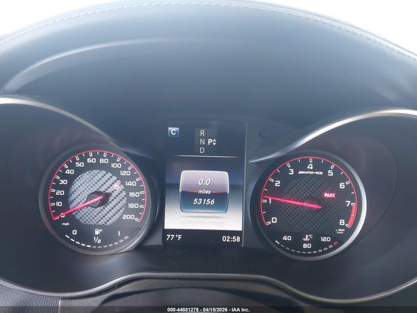 2017 MERCEDES-BENZ AMG C 63 S