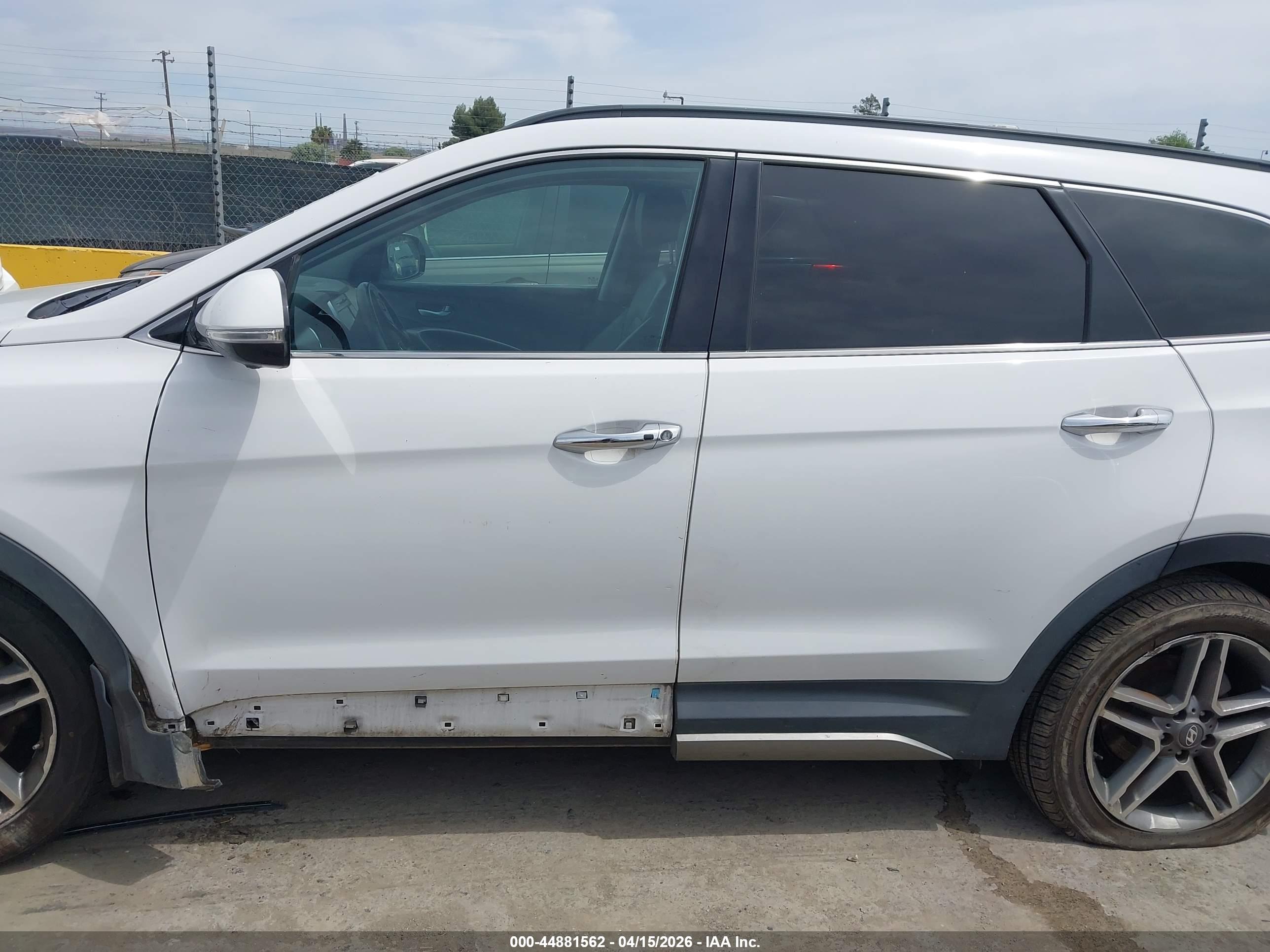 2017 HYUNDAI SANTA FE LIMITED ULTIMATE