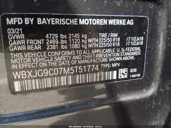 2021 BMW X1 XDRIVE28I