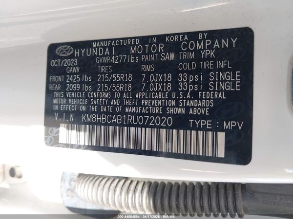 2024 HYUNDAI KONA SEL