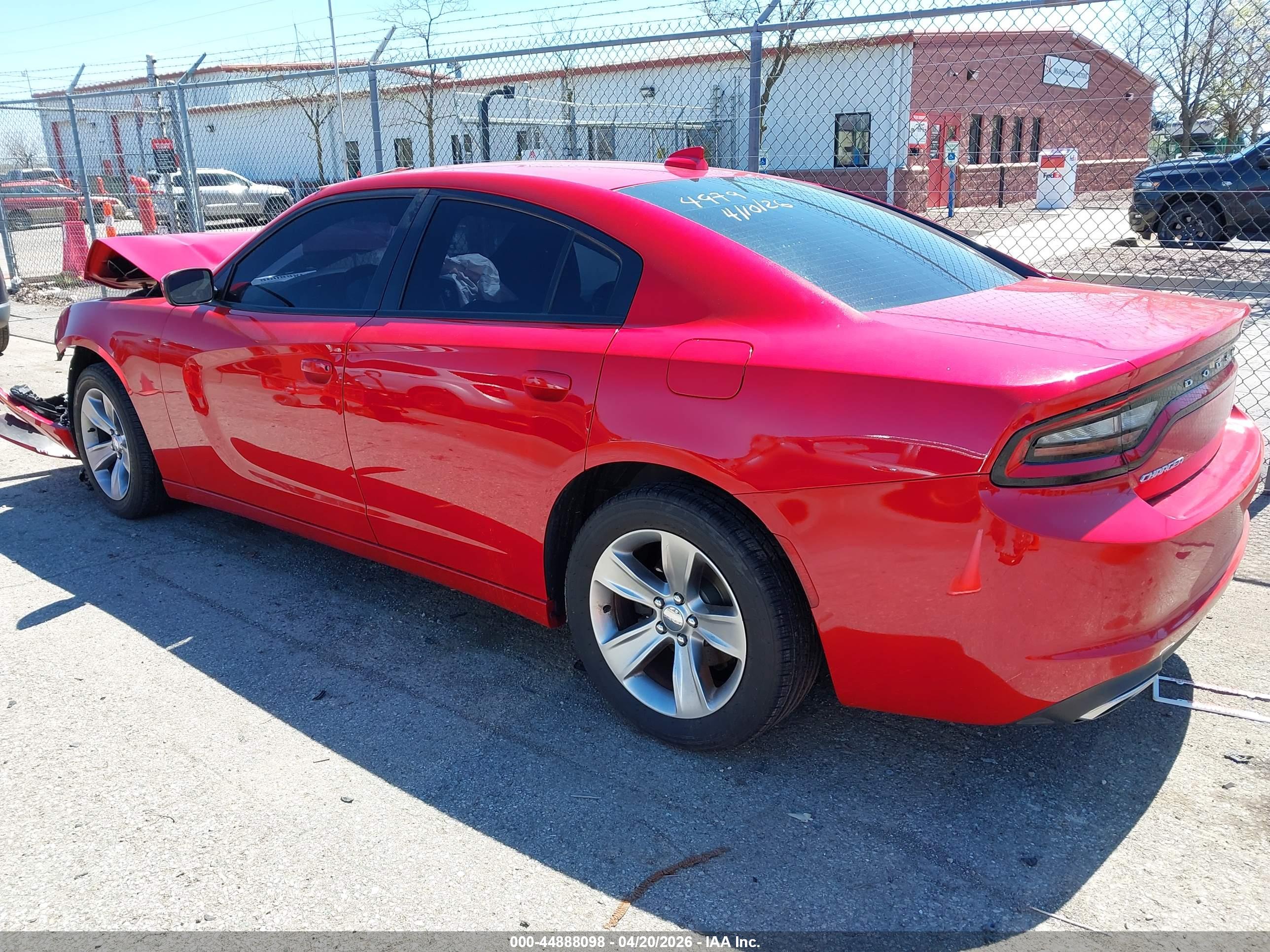 2016 DODGE CHARGER SXT
