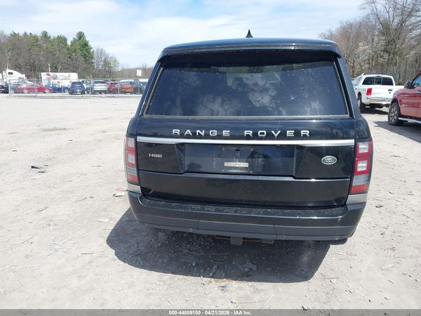 2017 LAND ROVER RANGE ROVER 3.0L V6 SUPERCHARGED HSE