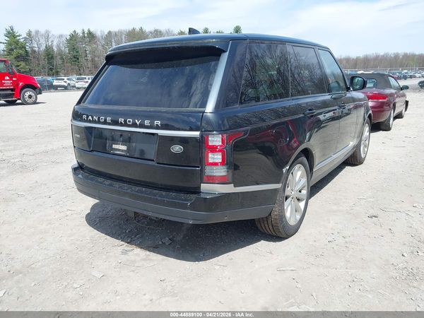 2017 LAND ROVER RANGE ROVER 3.0L V6 SUPERCHARGED HSE