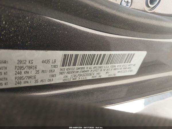 2016 JEEP PATRIOT SPORT