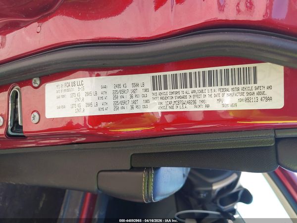 2016 JEEP CHEROKEE LATITUDE