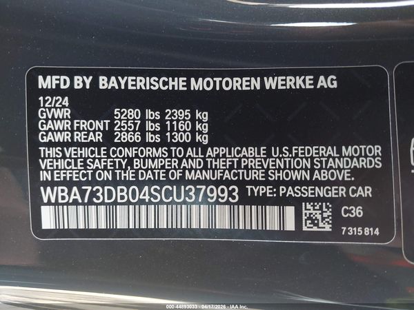 2025 BMW M440I XDRIVE