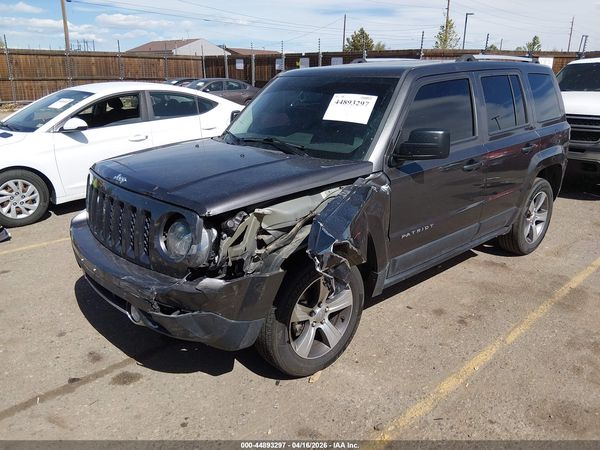2017 JEEP PATRIOT HIGH ALTITUDE 4X4