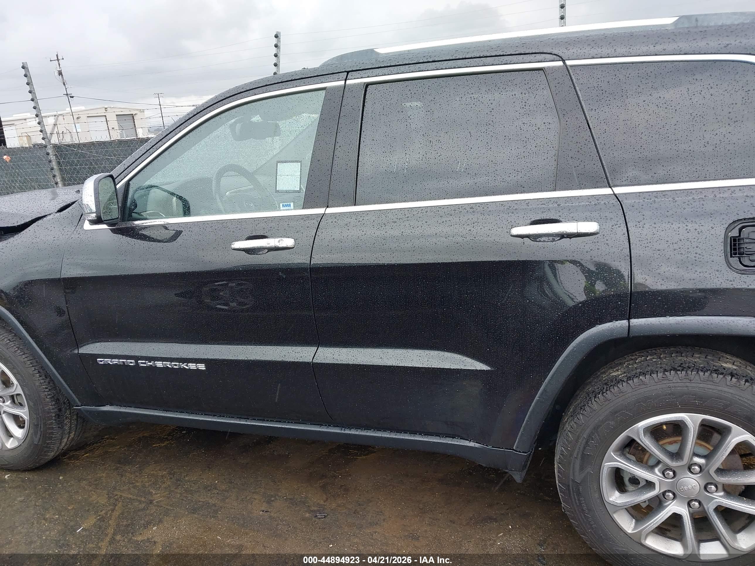 2016 JEEP GRAND CHEROKEE LIMITED