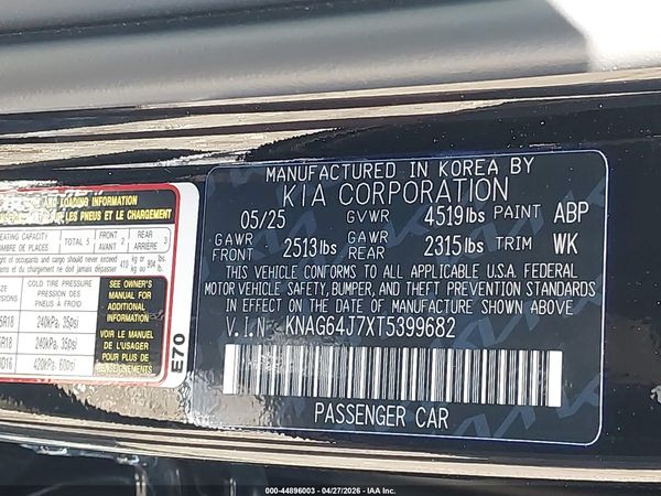 2026 KIA K5 GT-LINE AWD