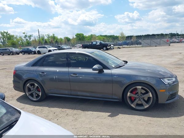2018 AUDI S4 3.0T PREMIUM PLUS
