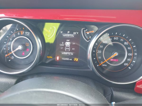 2019 JEEP WRANGLER UNLIMITED SPORT S 4X4