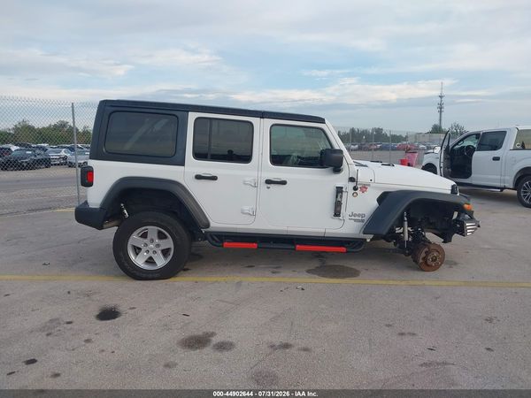 2019 JEEP WRANGLER UNLIMITED SPORT S 4X4