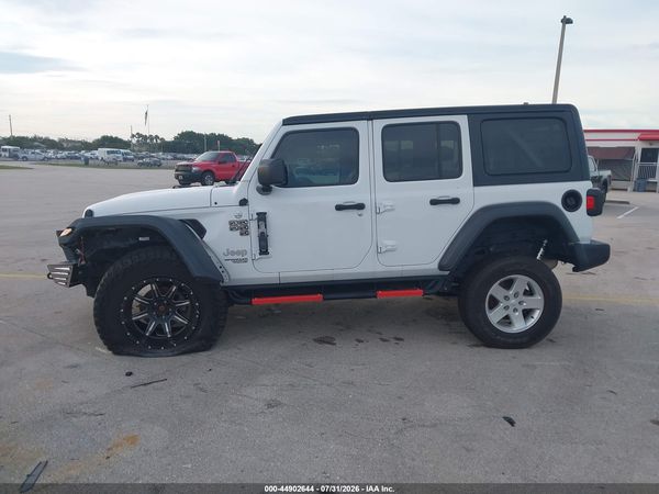 2019 JEEP WRANGLER UNLIMITED SPORT S 4X4