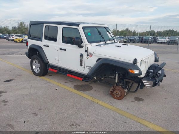 2019 JEEP WRANGLER UNLIMITED SPORT S 4X4