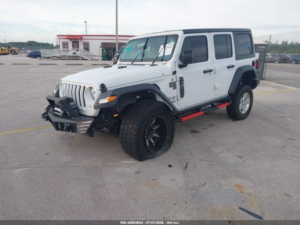 2019 JEEP WRANGLER UNLIMITED SPORT S 4X4