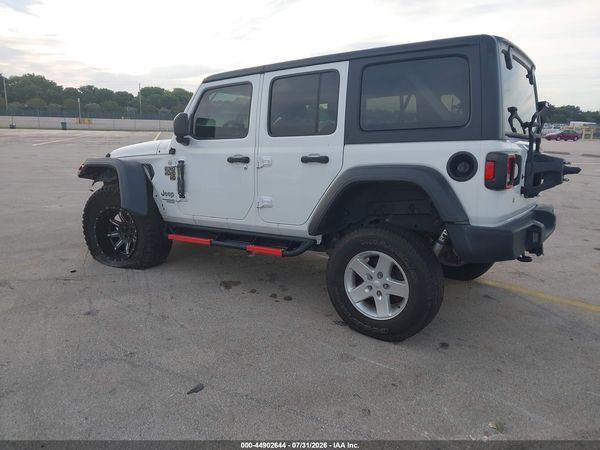2019 JEEP WRANGLER UNLIMITED SPORT S 4X4