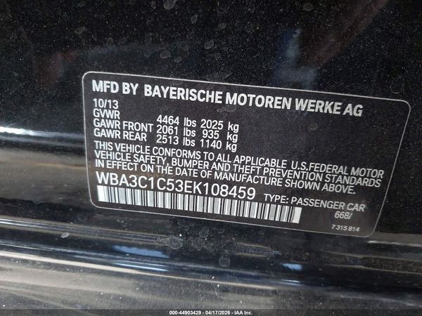 2014 BMW 328I