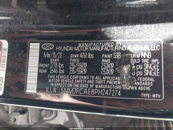 2023 HYUNDAI TUCSON SEL