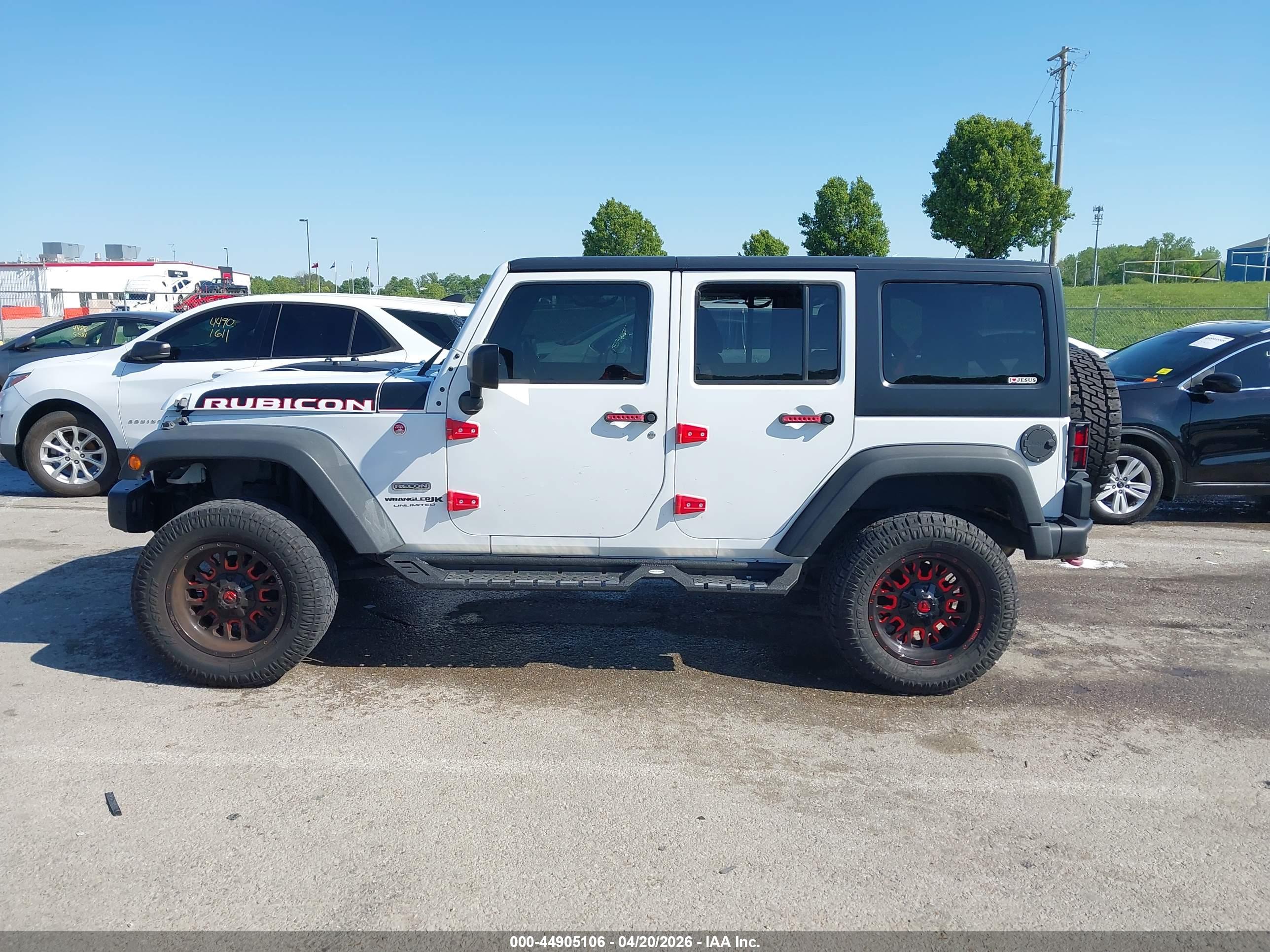 2018 JEEP WRANGLER JK UNLIMITED RUBICON RECON 4X4