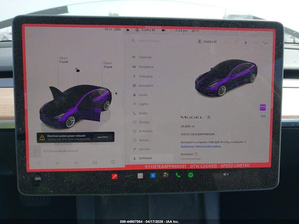2023 TESLA MODEL 3 REAR-WHEEL DRIVE