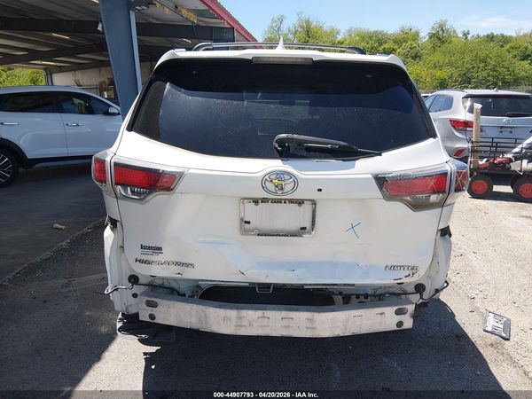 2016 TOYOTA HIGHLANDER LIMITED V6