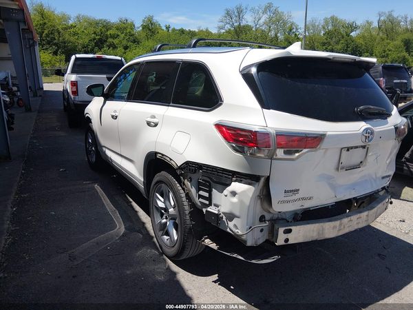 2016 TOYOTA HIGHLANDER LIMITED V6