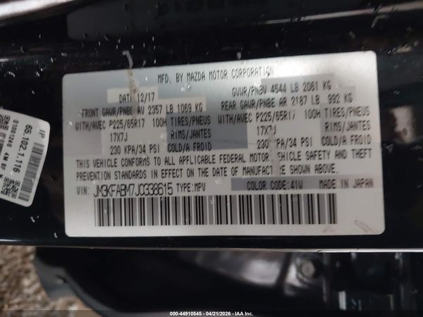 2018 MAZDA CX-5 SPORT