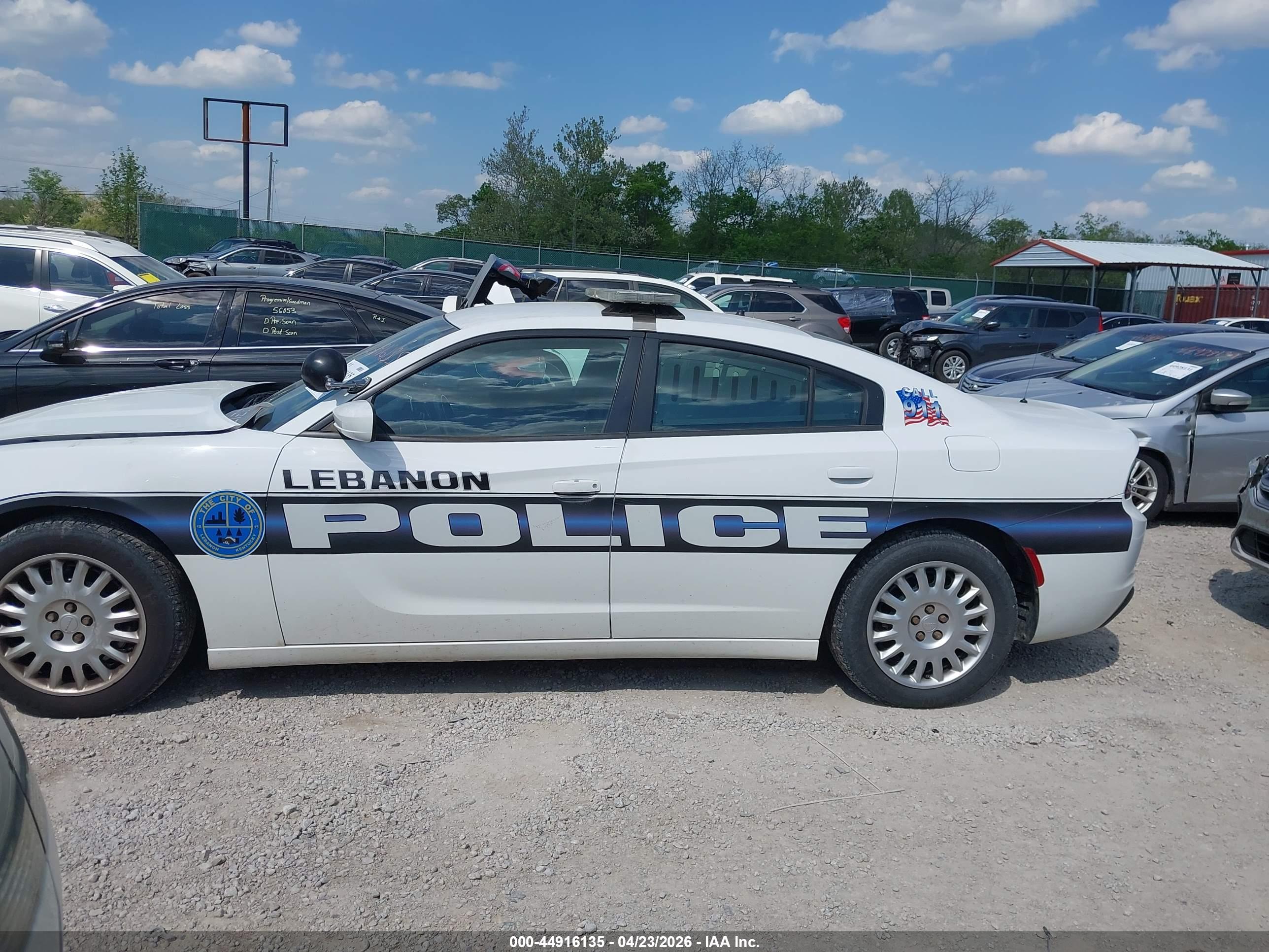 2016 DODGE CHARGER POLICE