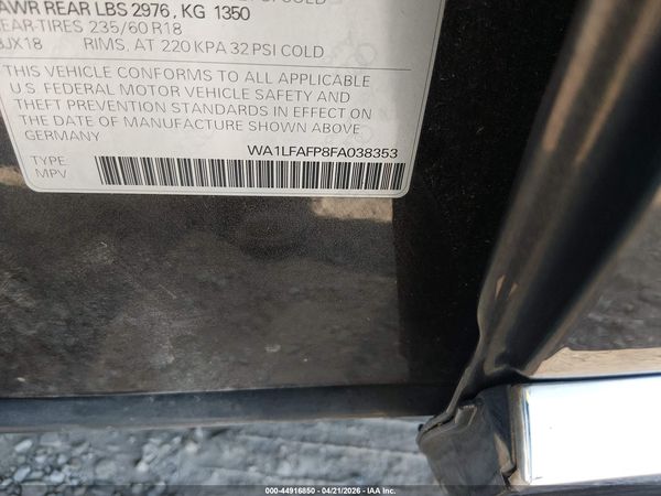 2015 AUDI Q5 2.0T PREMIUM