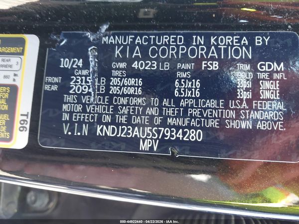 2025 KIA SOUL LX