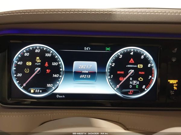 2016 MERCEDES-BENZ S 550 4MATIC