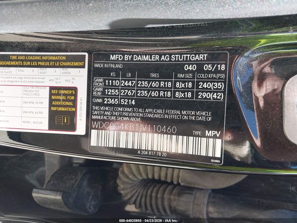 2018 MERCEDES-BENZ GLC 300 4MATIC