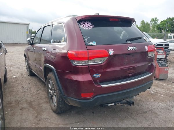 2016 JEEP GRAND CHEROKEE LIMITED