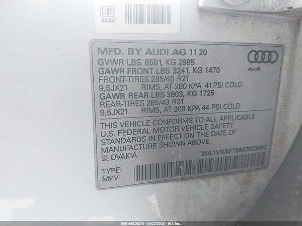 2021 AUDI Q7
