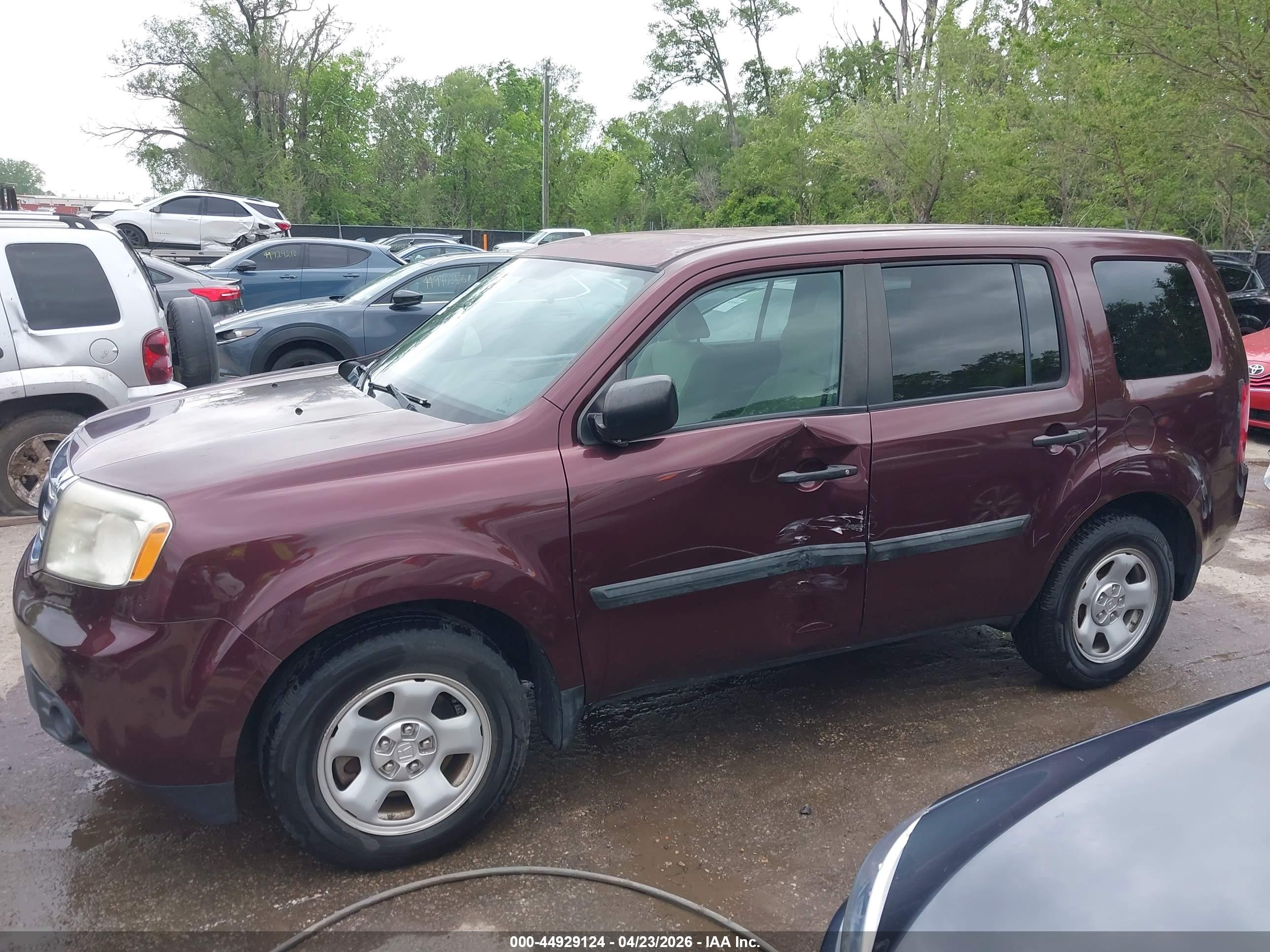 2015 HONDA PILOT LX