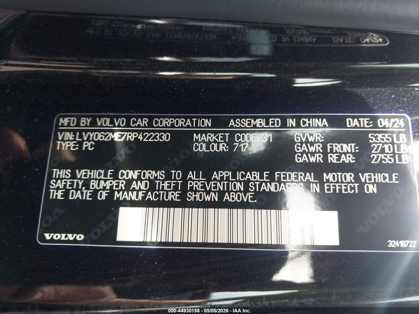 2024 VOLVO S90 B6 PLUS
