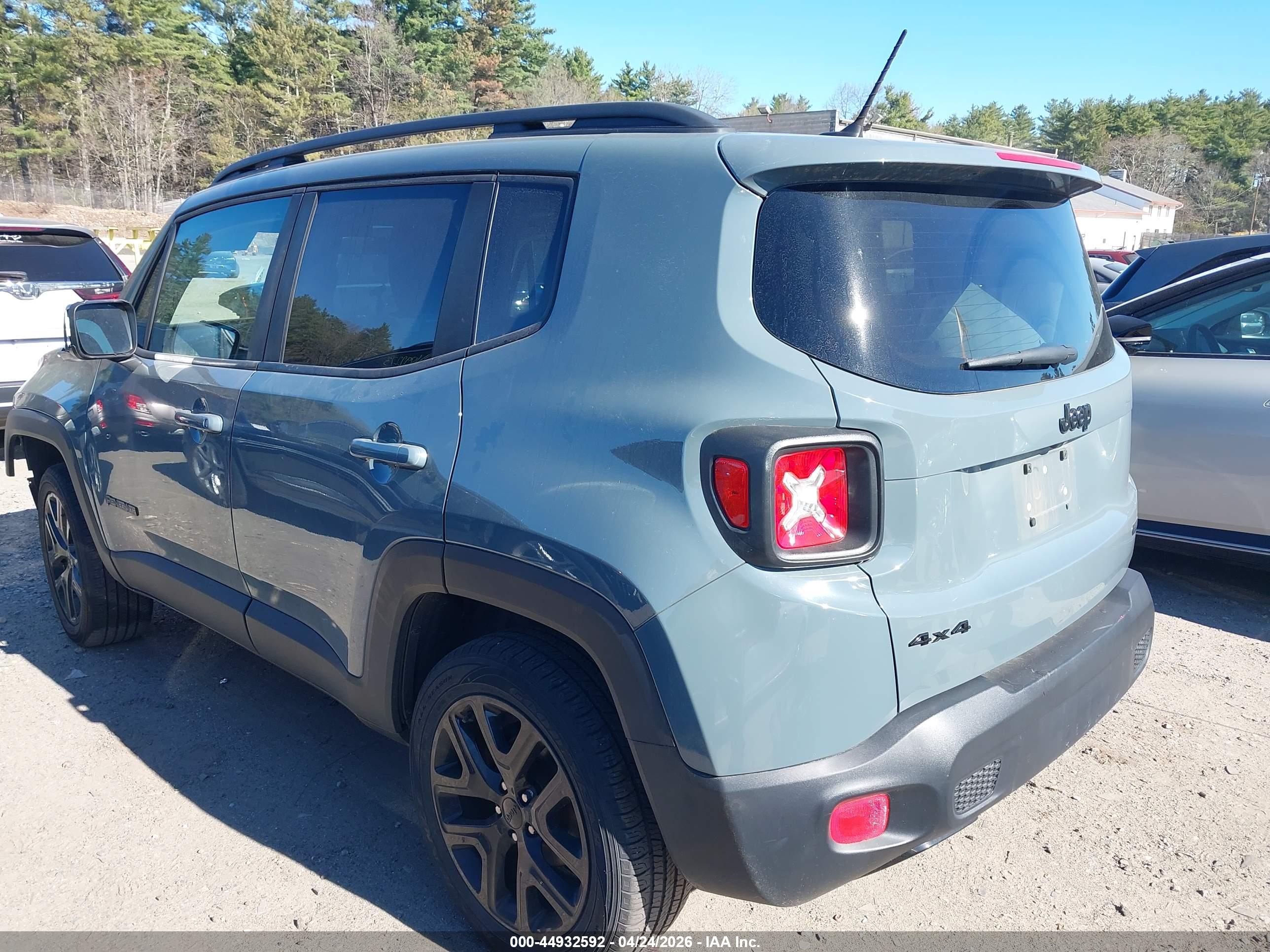 2017 JEEP RENEGADE ALTITUDE 4X4