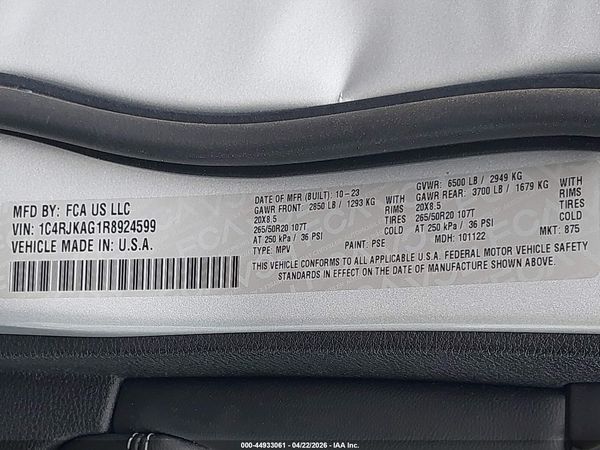 2024 JEEP GRAND CHEROKEE L ALTITUDE 4X4