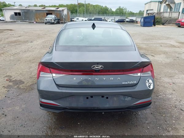 2023 HYUNDAI ELANTRA HYBRID BLUE