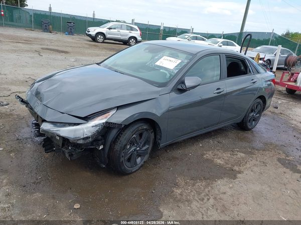2023 HYUNDAI ELANTRA HYBRID BLUE