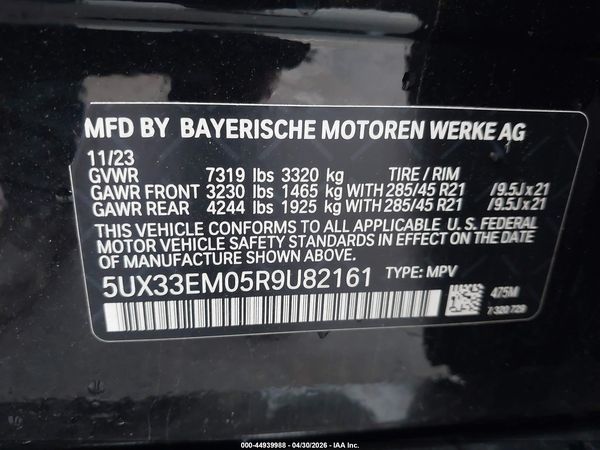 2024 BMW X7 M60I