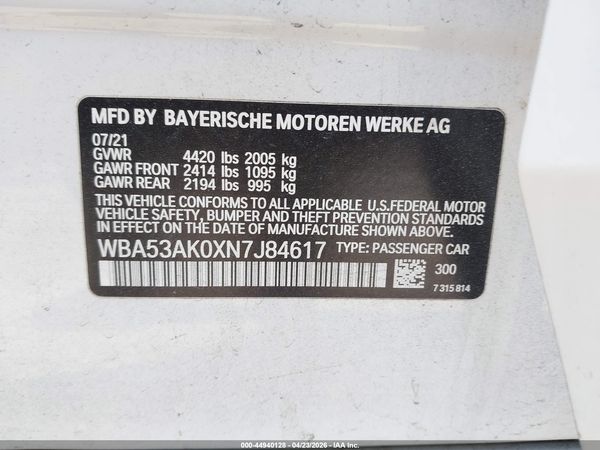 2022 BMW 228 GRAN COUPE I SDRIVE