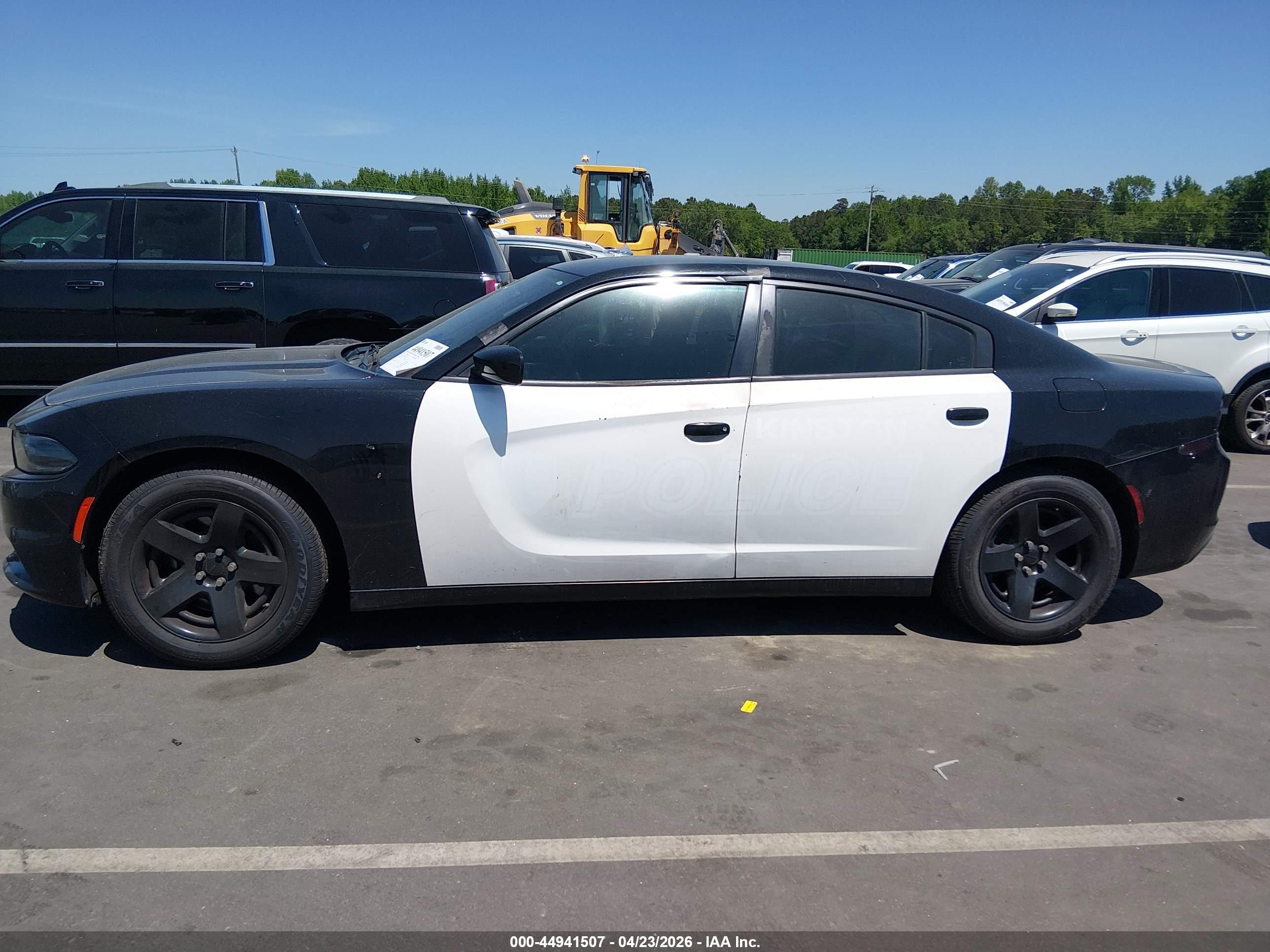 2018 DODGE CHARGER POLICE RWD
