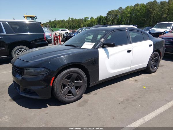 2018 DODGE CHARGER POLICE RWD