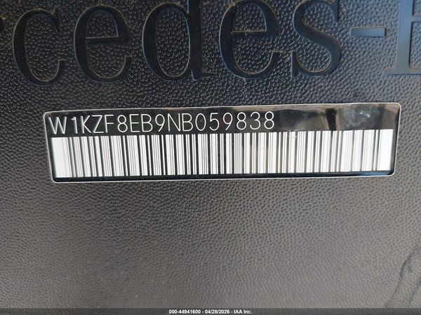 2022 MERCEDES-BENZ E 350 4MATIC