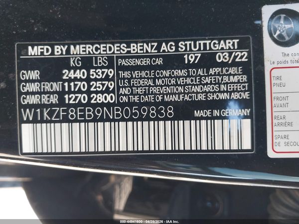 2022 MERCEDES-BENZ E 350 4MATIC