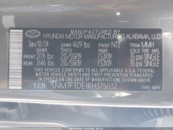 2024 HYUNDAI TUCSON SEL