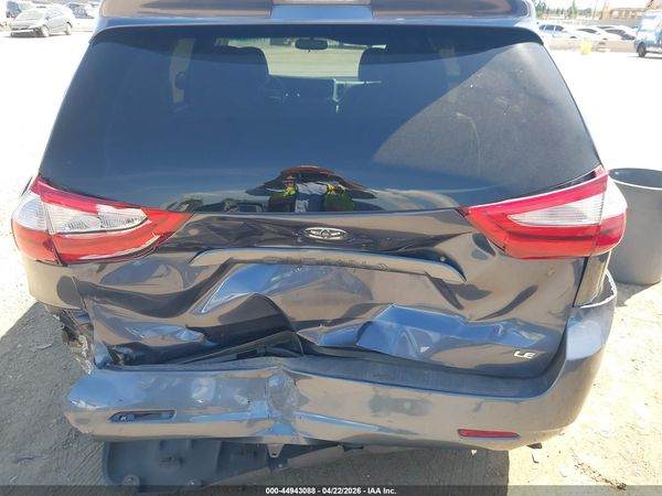 2015 TOYOTA SIENNA LE 8 PASSENGER — I6
