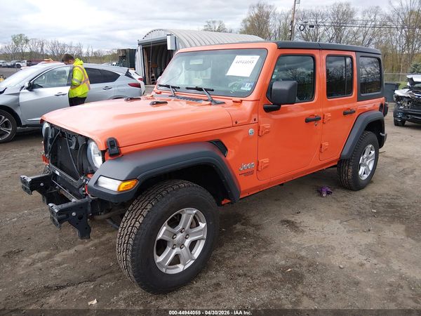 2019 JEEP WRANGLER UNLIMITED SPORT S 4X4