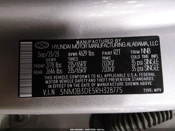 2024 HYUNDAI TUCSON SEL